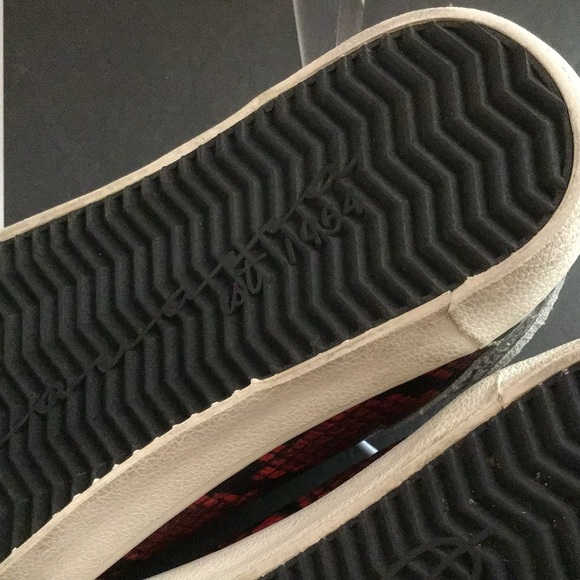 Pristine Vintage Havana Sneakers Tennis Shoes STAR Snakeskin Sz 9 - Picture 11 of 13